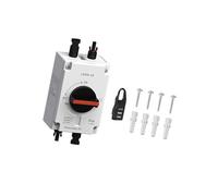 IP66 Déconnecteur solaire Changement 32 A 1200 V Courant continu Plan dense pour onduleurs contrôleurs projets extérieurs Changement séparé