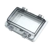 IP67 ABS Transparent Cover Power Distribution Protection Box for Circuit Breaker Indoor on The Wall 5 Way 127mmx98mmx32mm
