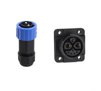 IP67 Connecteur de Batterie Mâle Femelle Kit 8 Cores Moto Chargeur Socket Étanche Haute Courant Stockage D'énergie Connecteur Pour Vélos Électriques