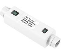 IP67 Waterproof Poe Extender, Outdoor Poe+ Repeater 100m/250m Extension, 10/100Mbps RJ45, Comply with IEEE802.3af/at, Plug and Play for Poe Camera/AP/VoIP Phone (WPOE6002)
