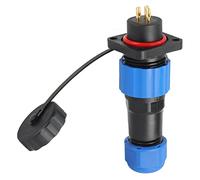 IP68 Socket étanche à Bouchon de fiche carré Connecteur d'alimentation d'aviation pour l'adaptateur de Terminal Industriel SP16 (3 cœurs (380V 10A))