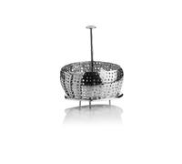 IPAC ACVM28 Panier à Vapeur Acier Inoxydable Argent 28 x 20 x 10 cm