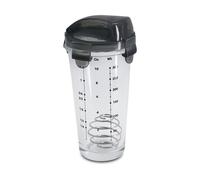 Ipac Shaker à vinaigrette OLIPAC en verre argent