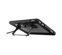 iPad 10.2" Béquille sécurisée Noir - Bumper pour tablette - béquille - caoutchouc, métal - noir - pour Apple 10.2-inch iPad (7ème génération, 8ème