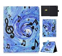iPad 2 Cas, iPad 3 Cas, iPad 4 Cas, PU Cuir Smart Cover Smart Cover Automatique Sommeil pour iPad 2/3/4 avec des Motifs Mignons-Sheet Music