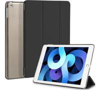 iPad 6th/5th Generation 9.7 Inch 2017/2018 Case, Lightweight Protective Case Hard PC Back Cover Translucent Frosted for Apple iPad 6/5 Gen, Black