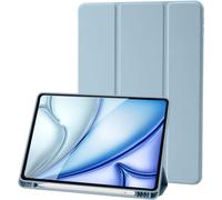 iPad 9th/8th/7th Generation Case,2021/2020/2019 Model,Case Cover with Pencil Holder for iPad 10.2,Auto Sleep/Wake,Light Blue