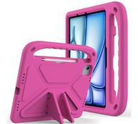 iPad Air 11 Pouces M4/M3/M2 (2026/2025/2024) Coque Étui, Mousse EVA Légère et Résistante aux Chocs et Durable, Housse de Tablette avec Poignée et Support pour Enfants