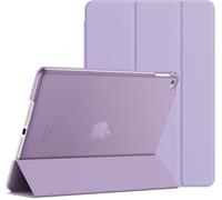 Ipad Air 2 Case, Cover With Stand Function And Auto Wake/Sleep (Light Purple)