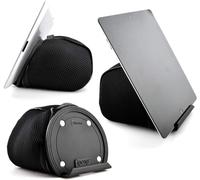 iPad Bed & Lap Stand par iProp: Bean Bag Universal Tablet Holder pour iPad 1/2/3/4,Mini,Air,tablettes Android et Windows,eReaders [Noir]