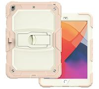 IPad Case 9.7 2017/2018 Coque de Protection en Silicone pour Tablette Enfant avec Support Durable, Hybride, résistant aux Chocs, Trois Couches (Vert Matcha)