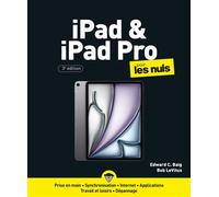 IPad & iPad Pro pour les Nuls - 3e édition - Edward C. Baig - First Interactive - broché - Manuel