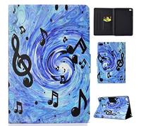 iPad Mini Case 7,9 Pouces Motifs Mignons Multiples Angles Stand Housse de Protection avec Sommeil Automatique réveil pour iPad Mini 5/4/3/2/1-Sheet Music