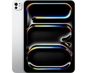 "iPad Pro 13"" (2024) 7e génération 512 Go - WiFi + 5G - Argent" 3D ou illustration Pas de Face ID en mode paysage (toujours réservé au mode portrait) Compatibilité avec Apple Pencil Pro pour les créa