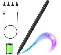 Ipad Stylus Pen With Palm Rejection Stylus For Ipad 10th/9th/8th/7th Generation/Ipad Pro 12.9"/11"/Ipad Air 5th/4th/3rd Generation Ipad Mini 6th/5th Generation 2018-2022(Black)