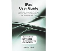 iPad User Guide: Step-by-Step Setup, Apple Pencil Tips, Shortcuts, iCloud & Troubleshooting for iPad, Including Air, Mini & Pro