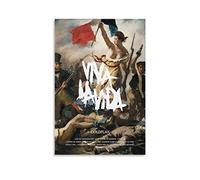 IPADSA Coldplay Viva La Vida 28 Poster sur toile Décoration murale pour salon, chambre à coucher, style sans cadre 30 x 45 cm