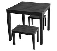 Ipae-Progarden Papouasie Lot, Anthracite, 30 x 30 x 30 cm