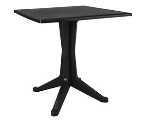 Ipae-Progarden Ponente Contrat Table Ronde, Anthracite, 30 x 30 x 30 cm