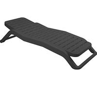 Ipae-Progarden Scirocco empilable Chaise Longue, Anthracite, 30 x 30 x 30 cm