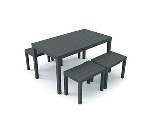 Ipae-Progarden Set Samoa 5 pz. Anthracite