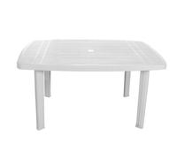 Ipae-Progarden Table Combinable Ovale Blanche 101x68 Cm