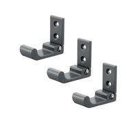 IPAGSEFWE Crochets muraux pliables, Pack De 3 Patères Pliantes Multicolores Petites Et Grandes(Gray,S)