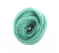 IPAGSEFWE Laine cardée pour feutrage, Fibre de Laine mèche Aiguille feutrage filage Bricolage Artisanat matériel Multicolore 10 g/50 g/100 g(22,10g)