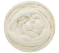 IPAGSEFWE Laine cardée pour feutrage, Laine à feutrer à l'aiguille mélangée Naturelle Multicolore 100 g for Loisirs créatifs(100g-01)