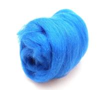IPAGSEFWE Laine cardée pour feutrage, Laine mèche Fibre for feutrage à l'aiguille, feutrage Humide, filage à la Main, matériaux d'artisanat de Bricolage, Multicolore, 100 g(76)
