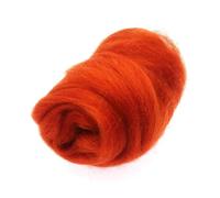 IPAGSEFWE Laine cardée pour feutrage, Laine mèche Fibre for feutrage à l'aiguille, feutrage Humide, filage à la Main, matériaux d'artisanat de Bricolage, Multicolore, 100 g(66)