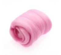 IPAGSEFWE Laine cardée pour feutrage, Laine mèche Fibre for feutrage à l'aiguille, feutrage Humide, filage à la Main, matériaux d'artisanat de Bricolage, Multicolore, 100 g(93)