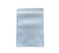 IPAGSEFWE Sacs à Fermeture Zip, Sachets en Plastique thermoscellables Plats à Fermeture éclair Mylar, Paquet de 10 pièces, Taille L ou S, Film cartonné(10pcs L)
