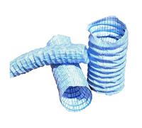 IPAGSEFWE Tuyau de Drainage Souterrain Flexible, Tuyau de Drainage français Extensible, ondulé et perforé, en Tissu Non tissé for, 10 à 150 Pieds(Dia-15cm(5.9in),L85ft/25.9m)