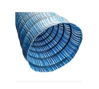 IPAGSEFWE Tuyau de Drainage Souterrain Flexible, Tuyau de Drainage français perforé Bleu 2 po, Plusieurs Tailles, for Usage extérieur(315in)