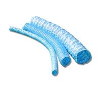 IPAGSEFWE Tuyau de Drainage Souterrain Flexible, Tuyau d'évacuation français avec Fil d'acier et Filtre en Tissu for extérieur, Plusieurs Tailles(Dia-8cm(3.1in),L10ft/3.0m)