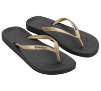 Ipanema Femme Anatomica Tan FEM Flip-Flop, Black/Gold, 39 EU
