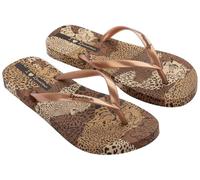 Ipanema Femme Animal Print VI FEM Flip-Flop, Beige/Gold/Brown, 38 EU