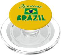 Ipanema Beach Rio avec Drapeau du Brésil PopSockets PopGrip pour MagSafe