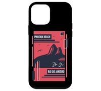 Ipanema Beach Vacation Vacances Drapeau Brésil Coque pour iPhone 12 Mini