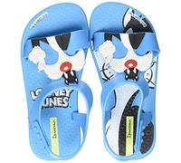 Ipanema Bébé garçon Looney Tunes Baby Sandale Plate, Bleu, 25.5 EU Étroit