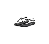 Ipanema CLASS TWIST SANDAL FEM - Sandales pour femme avec décorations scintillantes - Semelle plate, Black Dark Grey, 40 EU