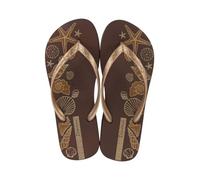 Ipanema Classica Happy XI Fem, Sandales plates pour femme, or, 41/42 EU