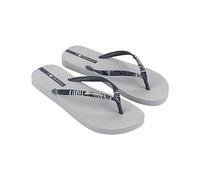 Ipanema Femme Duna FEM Flip-Flop, Grey/Dark Grey, 37 EU