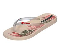 Ipanema Femme Anat. Fem Brillant Glossy, Beige Clair Vert, 35.5 EU Étroit