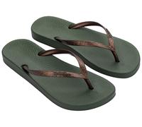Ipanema Femme Anatomica Tan FEM Flip-Flop, Green/Bronze, 40 EU