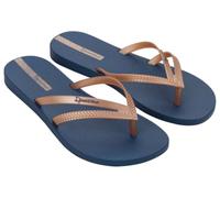 Ipanema Femme Bossa FEM Flip-Flop, Blue/Metallic Pink, 37 EU