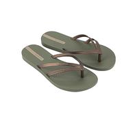 Ipanema Femme Bossa FEM Flip-Flop, Green/Bronze, 38 EU