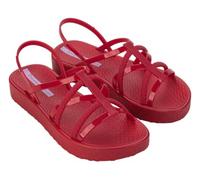 Ipanema Femme DIVERSA Flatform AD Sandal, Red/Red/Lilac, 38 EU