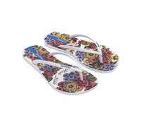 Ipanema Femme Frida Kahlo Sandale, Blanc, 37 EU
